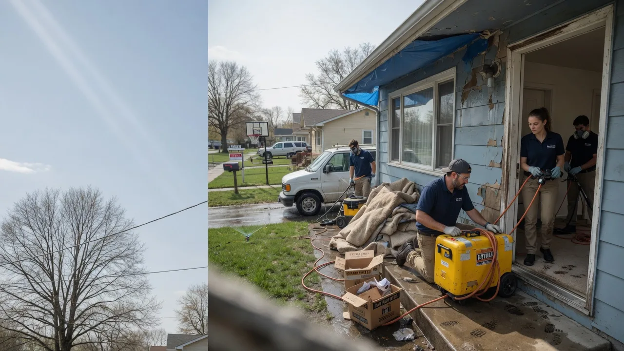 Basement Flood Cleanup in Hookstown, PA near me
